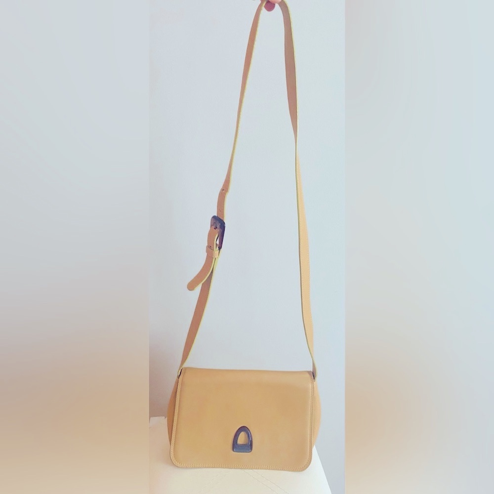 Lancel Tan Crossbody Bag
